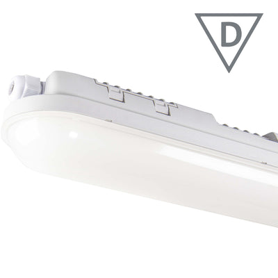 Luminaire LED professionnel pour tube fluorescent 150cm – adapté à l'intérieur et à l'extérieur – 3960 lumen – IP65 étanche