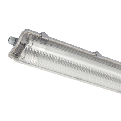 Proventa Doppel-LED-TL-Beleuchtung 60 cm – Inkl. 2 LED-TL-Röhren – IP65 wasserdicht – 2160 Lumen