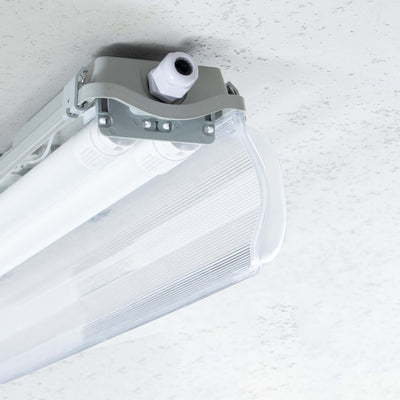Proventa double LED TL lighting 60 cm – Incl. 2 LED TL tubes – IP65 waterproof – 2160 lumens