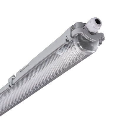 LED TL Fixture 2160 Lumen - 18W - Daylight White - IP65 Waterproof - 120cm - Including LED Tube