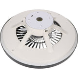 Proventa Premium Plafondventilator met lamp 60 cm - Zomer- en winterstand met afstandsbediening - Zwart