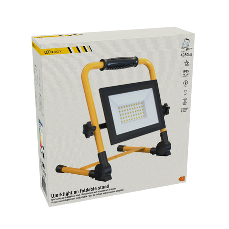 LED Work Light 4250 lumens - 50W - Cool White 4000K - IP65 Waterproof - 3m Cable - On/Off Switch