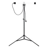 LED-Arbeitsleuchte auf Stativ, 1500 Lumen, 20 W, Kaltweiß (4000 K), bis zu 120 cm verstellbar, Schutzart IP65