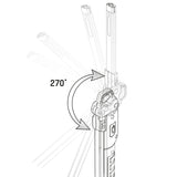 LED's Work Oplaadbare Looplamp 300 - Inspectielamp - Inklapbaar & Draadloos - Met magneet en haak