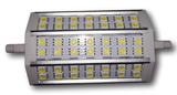 R7s LED-Glühbirne | 118x54mm | 10W=100W | warmweiß | dimmbar