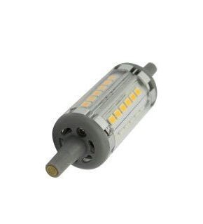 R7s LED lamp, 78x22 mm, 5W=70W, warmwit 2700K, dimbaar