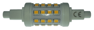 R7s LED lamp | 78x22mm | 5W=50W | warmwit 2700K | dimbaar