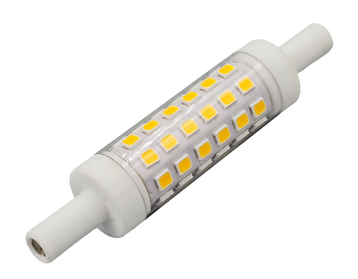 R7s Balkenlampe | 78x15mm | LED 5W=42W Halogenlampe - 500 Lumen | warmweiß 3000K