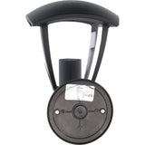 Retro LED Wandlamp met E27 fitting - Jesi - IP44 - Zwart