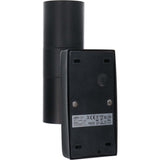 LED's Light RVS LED-Außenleuchte mit Bewegungsmelder - 2 Lichter auf &amp; ab - IP44 - Schwarz