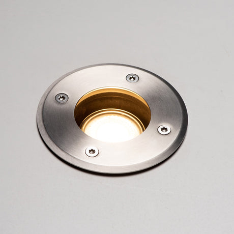 LED Grondspot Inbouw Rond - GU10 Fitting - Max 35W - IP67 Waterdicht - Berijdbaar 1500kg - Zwart