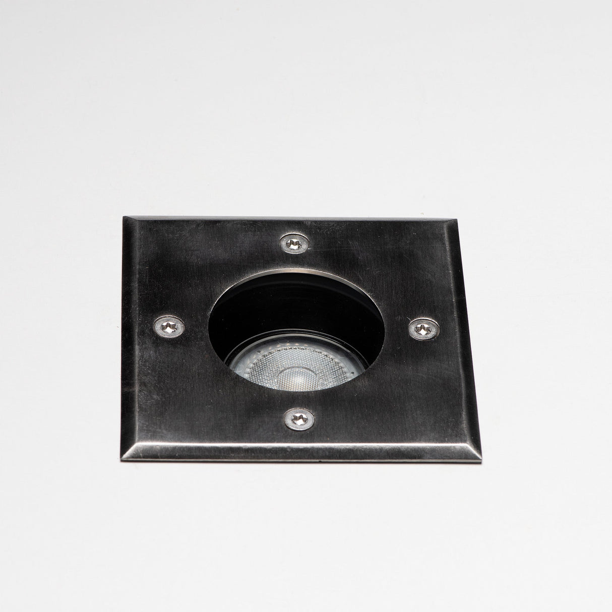 LED's Light RVS LED Bodeneinbaustrahler quadratisch - Für Einfahrt und Garten - IP67 wasserdicht - Silber