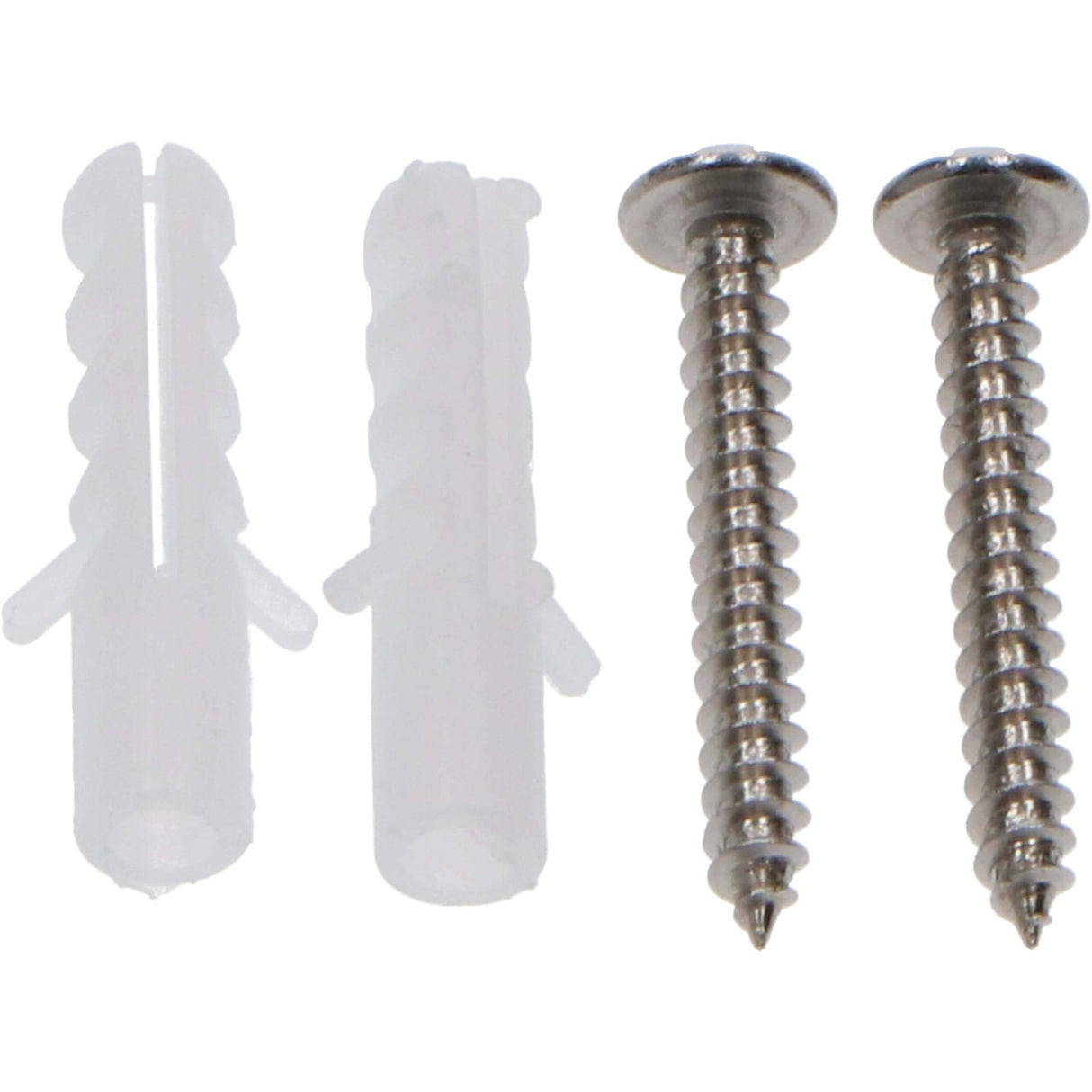 LED's Light RVS LED Wandleuchte für den Außenbereich - Spot mit 2 x GU10 Fassung - Modell Catania - IP44 - Silber