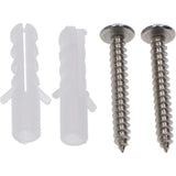 LED's Light RVS LED Wandleuchte für den Außenbereich - Spot mit 2 x GU10 Fassung - Modell Catania - IP44 - Silber