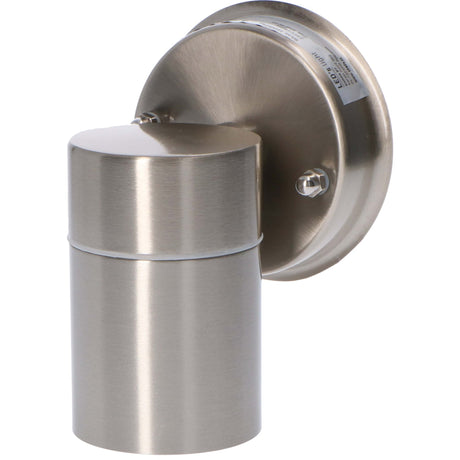 LED Wandlamp buiten - GU10 fitting - RVS zilver - IP44 - Spatwaterdicht - 230V