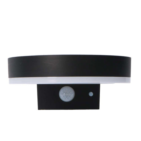 RVS Solar LED Buitenlamp met bewegingssensor - Draadloos - 3 standen - Zwart