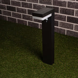 LED's Light RVS Solar LED Garden Lamp Pole Lamp with Motion Sensor - Wireless - 3 Modes - Black