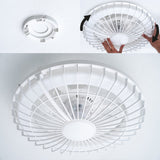 LED's Light Plafondlamp met LED verlichting en ventilator - Dimbaar en instelbare kleurtemperatuur – Incl. afstandsbediening