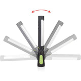 Smartwares LED-Arbeitsleuchte mit Akku und Haken – drehbar und neigbar – kabellos – Schwarz