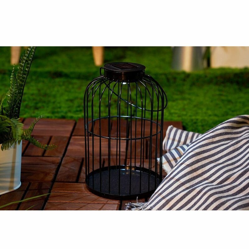 Solar-LED-Tischleuchten mit Sensor – Automatisches Ein-/Ausschalten – Schwarz