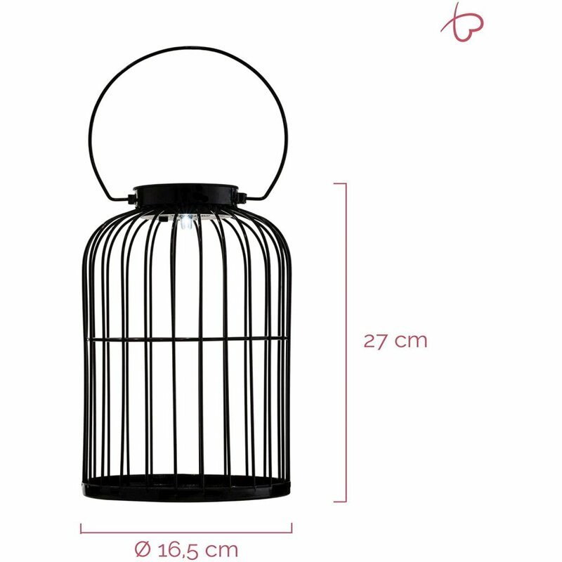 Solar-LED-Tischleuchten mit Sensor – Automatisches Ein-/Ausschalten – Schwarz