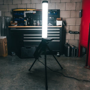 LED Work Tower Construction Lamp 10000 - 360° even light distribution - IP54 waterproof - 70W