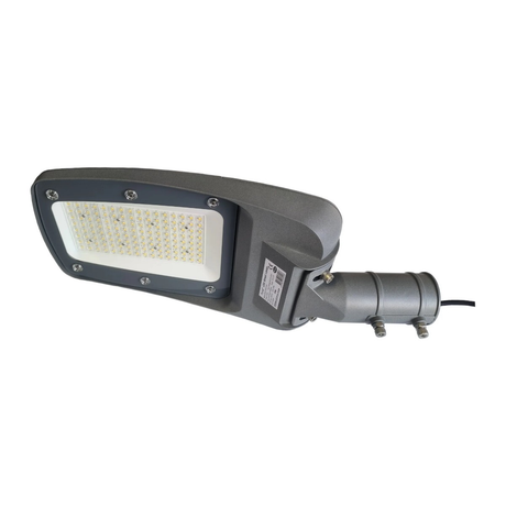 3× 100W straatlamp + 3 mastadapters - lichtkleur