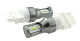 T25 3156 P27W set | car lighting LED 2 pieces | 2-SMD daylight white 6000K - 839 Lumen | 12V DC - 9.6 Watt