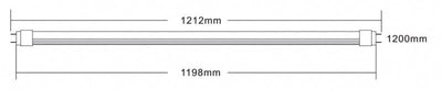 TL LED lamp, T8 TL lamp, 120 cm