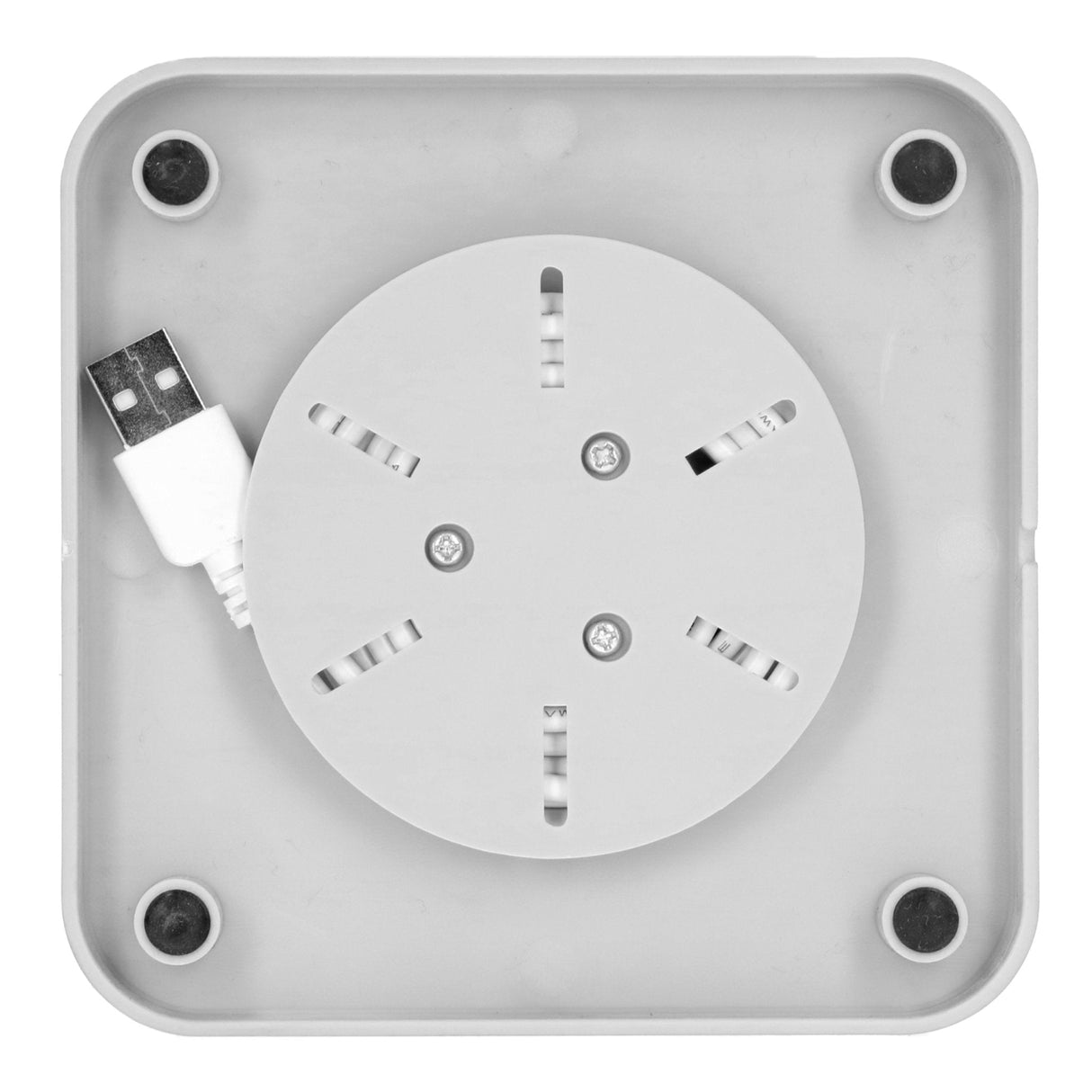 TouchDim wiederaufladbare LED-Tischlampe – Dimmbar durch Berührung – Innen und Außen – Grau