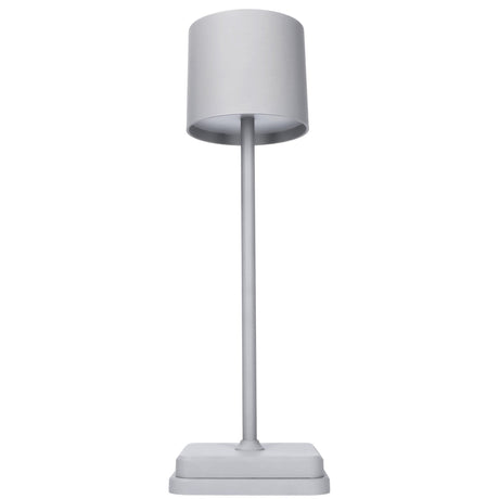 Oplaadbare LED Tafellamp 175 Lumen - Dimbaar - 3 Lichtkleuren - Touch - IP54 - Grijs