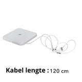 TouchDim wiederaufladbare LED-Tischlampe – Dimmbar durch Berührung – Innen und Außen – Weiß