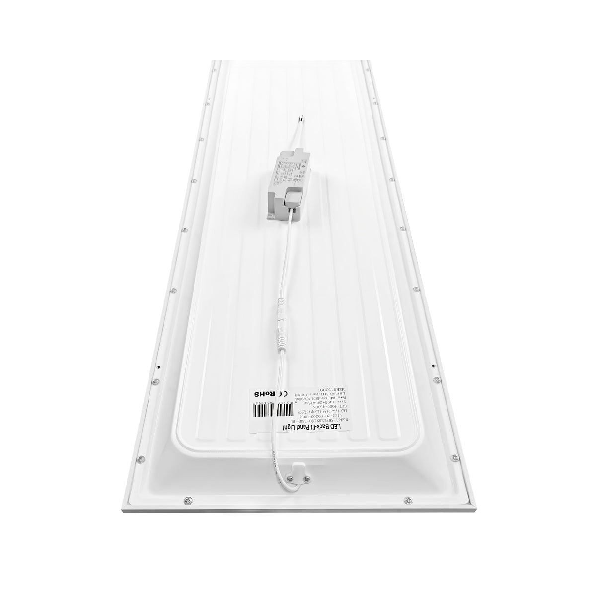 Achterkant backlit LED paneel 30x150 met driver