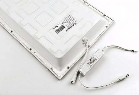 Achterkant LED paneel 30x60 met externe driver en CE-markering