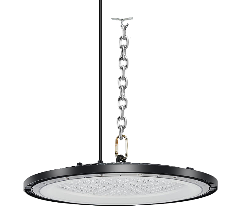 Blls UFO LED lamp 100W 13000lm 5000K IP65 met hangketting voor hoge plafonds