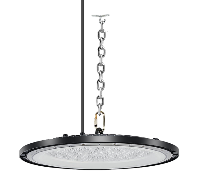 Blls UFO LED lamp 100W 13000lm 5000K IP65 met hangketting voor hoge plafonds
