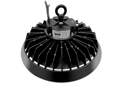 Blls UFO LED lights with a black design, high lumen output, and durable construction for efficient lighting