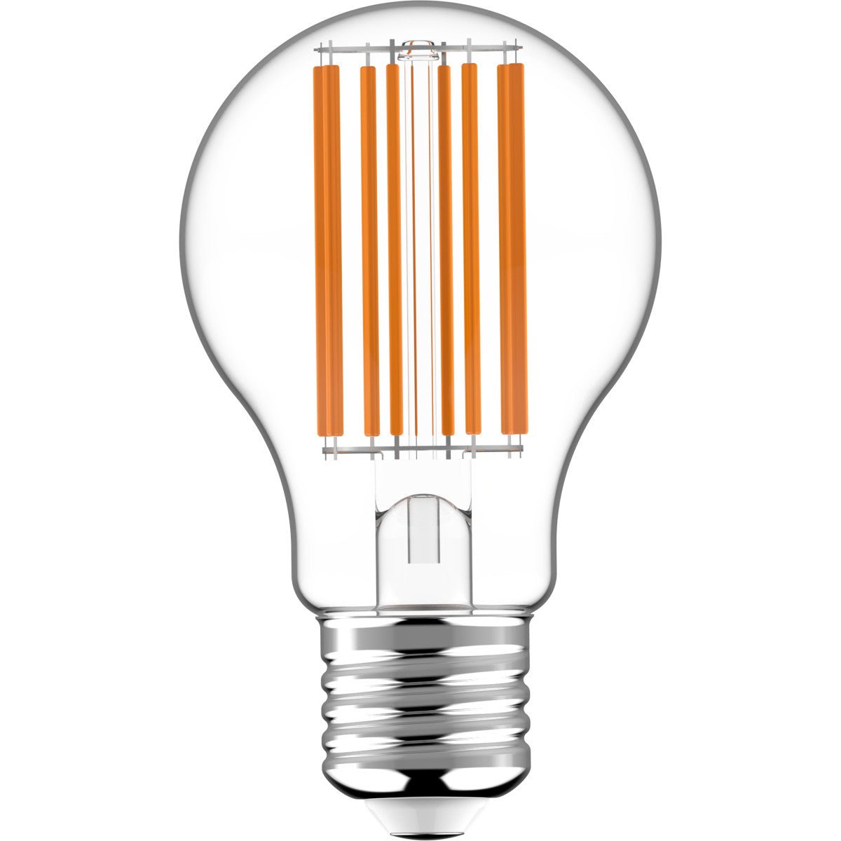 Ultra-LED-Filamentlampe E27 – Energieeffizienzklasse A – Transparent – ​​3,8 W = 60 W