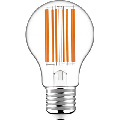 Lampe à filament LED Ultra E27 - Classe énergétique A - Transparente - 3.8W = 60W