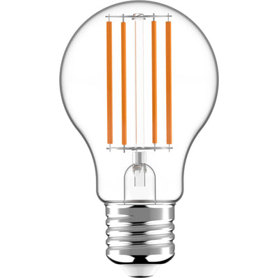 Żarówka LED filamentowa E27, 470 lumenów - 2,2 W - Ciepła biel 3000 K - Przezroczyste szkło
