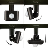 UltraFlood LED Flutlicht 30W mit Bewegungsmelder und Tageslichtsensor - Neigbar - 4800 Lumen - IP65