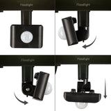 UltraFlood LED Floodlight 50W 4000K with Motion Sensor and Daylight Sensor - Tiltable - 8000 Lumen - IP65 