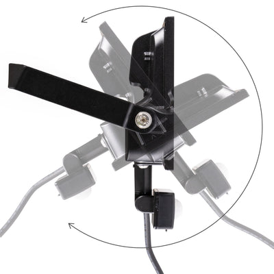 50-W-LED-Flutlicht mit Sensor – 6850 Lumen – Kaltweiß (4000 K) – PIR-Bewegungsmelder – Schutzart IP65 – Schwarz