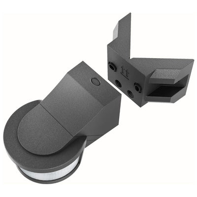 Sensore di movimento LED's Light Pro con staffa angolare universale - portata di 12 metri - nero