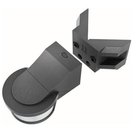 LED's Light Pro Motion Sensor with Angle Bracket Universal - 12 Meter Range - Black