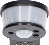 LED-Bewegungsmelder Light Pro mit universeller Winkelhalterung – 12 Meter Reichweite – Schwarz