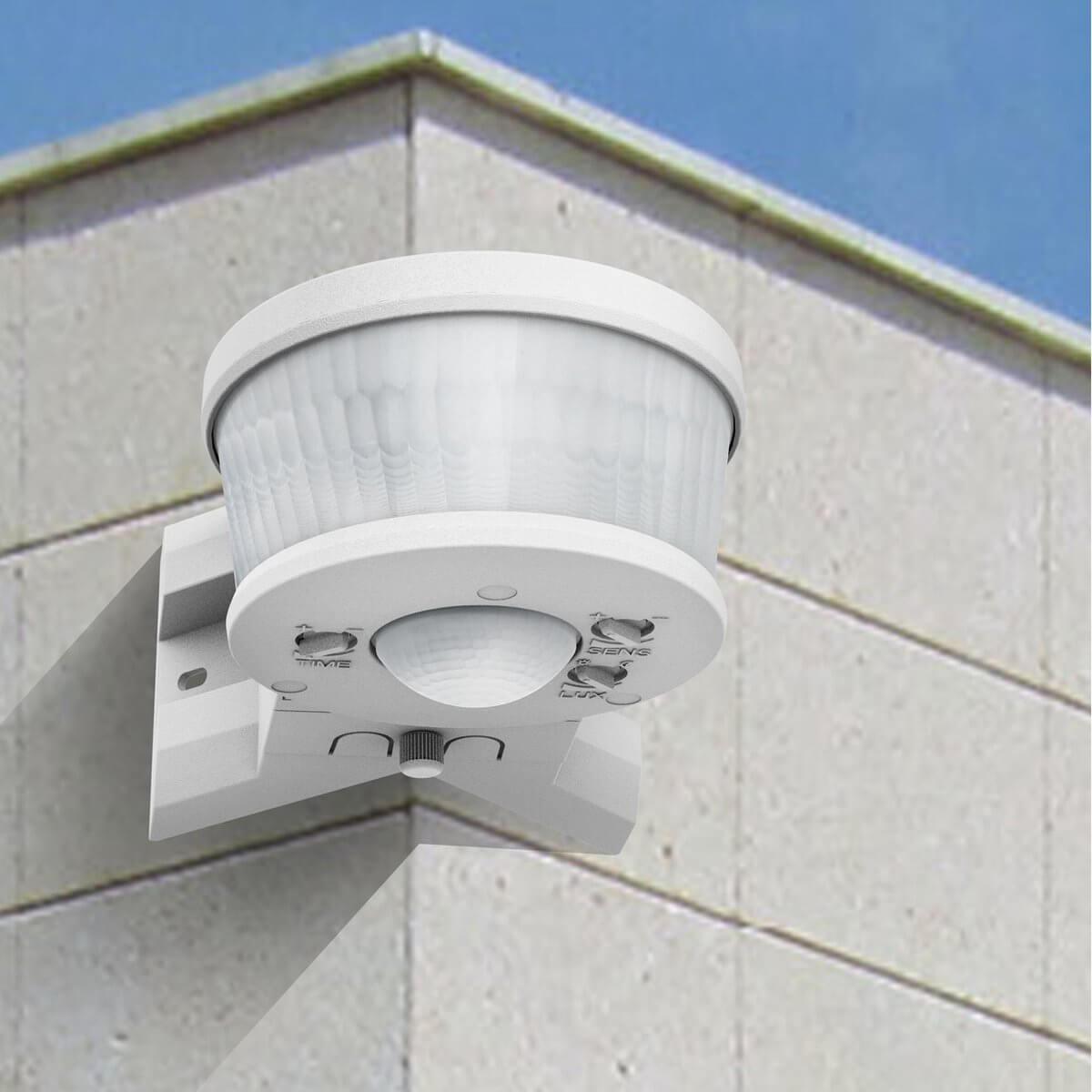 LED Light Pro Bewegungsmelder mit Eckprofil – Universal – 12 Meter Reichweite – Weiß