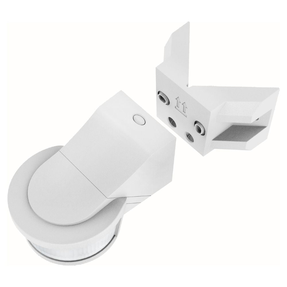 LED Light Pro Bewegungsmelder mit Eckprofil – Universal – 12 Meter Reichweite – Weiß