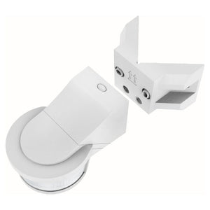 LED's Light Pro Motion Sensor with Corner Profile - Universal - 12-meter Range - White