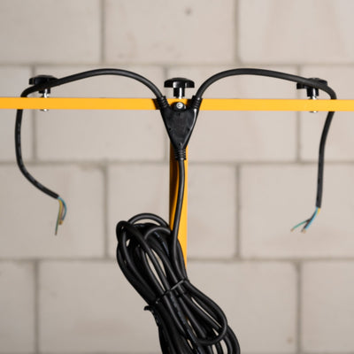 Buitenkabel 3-aderig - 5 meter - IP44 Spatwaterdicht - H07RN-F 3G1.0 mm² - EU Plug